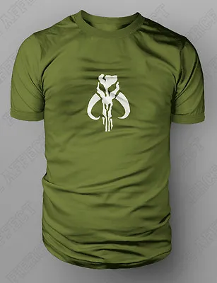 Buy Boba Fett Insignia Logo T-shirt Green S-XXL New Cosplay • 9.99£