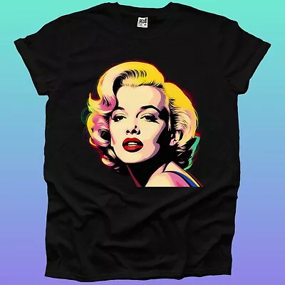 Buy Marilyn Monroe Celebrity Star Pin Up 50s 60s Model Star Men Print Woman Tshirt • 10.99£