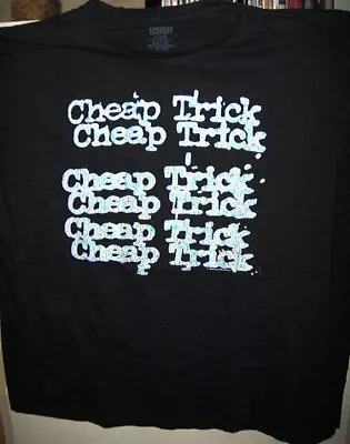 Buy CHEAP TRICK Logo Pre Worn T Shirt Soze X Large American Classics Rick Nelson • 42.52£