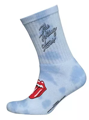 Buy Rolling Stones Script Logo Tie-Dye Socks One Size UK 7-11 OFFICIAL • 8.89£