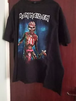Buy Book Of Souls Eddie Iron Maiden Shirt • 13.43£
