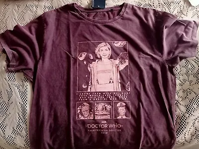 Buy Doctor Who Thirteenth Doctor T-shirt XL Brand New With Tags.  • 7.50£