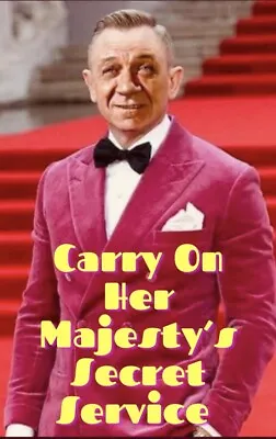 Buy Sid James Daniel Craig - Carry On Her Majesty’s Secret Service - T-Shirt • 13.89£