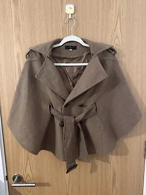 Buy Brand New Wool Cape Size M With Belt • 25£
