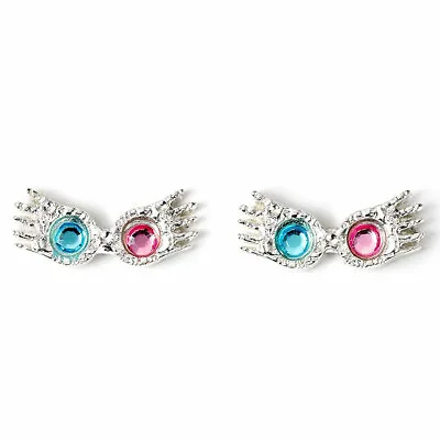 Buy Harry Potter Silver Plated Luna Lovegood’s Spectrespecs Earrings Official Merch • 9.99£
