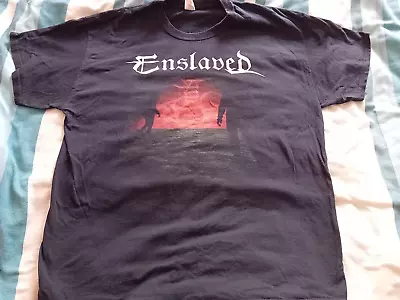 Buy Enslaved T-shirt-xl Size- In Times- Euro/uk 2015 T-shirt • 10£