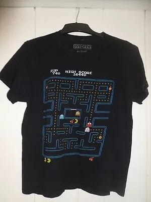 Buy PAC-MAN Video Game Gamer T Shirt By Bravado Namco Bandai Size S Free UK Postage • 5.99£
