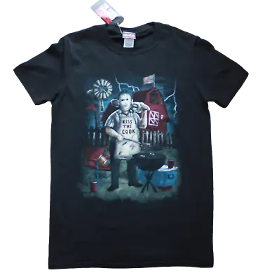 Buy Texas Chainsaw Massacre - Kiss The Cook - Men's  Size S & M T Shirts • 9.99£