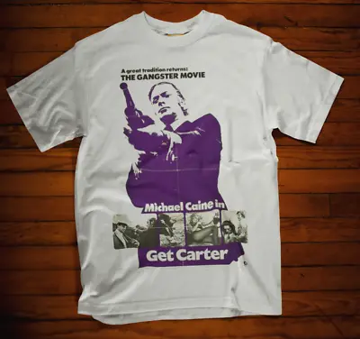 Buy Get Carter T-shirt Movie Gangster Cain Movie Film London Underground Tee • 5.99£
