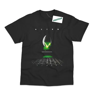 Buy Retro Movie Poster Inspired By Alien DTG Printed T-Shirt • 13.45£