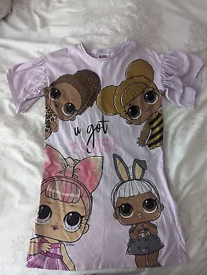 Buy Girls LOL T-shirt Dress Age 11 Years • 1.50£