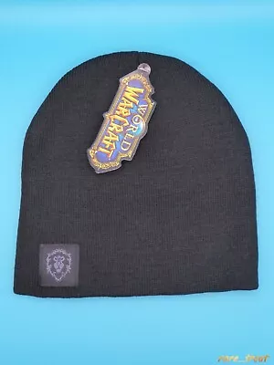 Buy World Of Warcraft WOW Beanie Hat Black Adult One Size Gaming Loot Merch Official • 10£