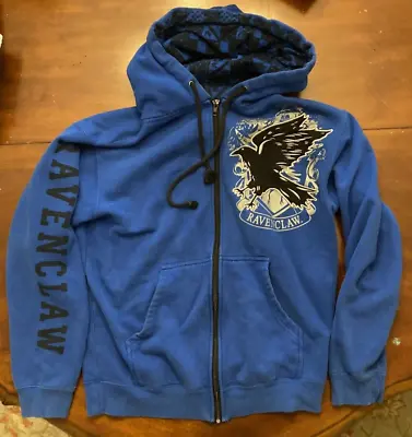 Buy Harry Potter Ravenclaw Universal Studios Blue Hoodie Sweatshirt Size XS • 23.62£
