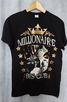 Buy . Size M T-Shirt Top By Disney Black Cotton Sesame Street Millionaire Boys Club • 13£