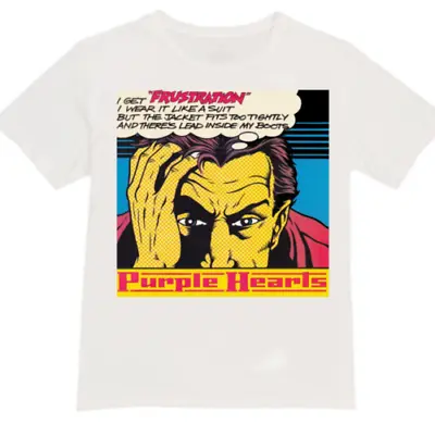 Buy Purple Hearts T-shirt Mod The Action Jam Band T-shirt • 12.99£