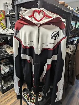 Buy Avenger Cosplay Hoodie Very Smart Great Looking Size Large In White Mixed Colour • 13.12£