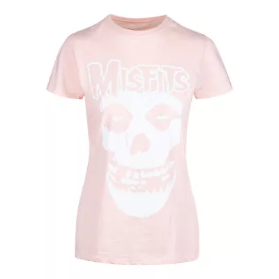 Buy Official Misfits Logo T-Shirt (Pink) • 18.99£
