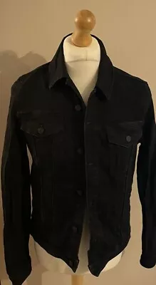 Buy Black Denim Ladies Jacket From ASOS - Size M • 8£