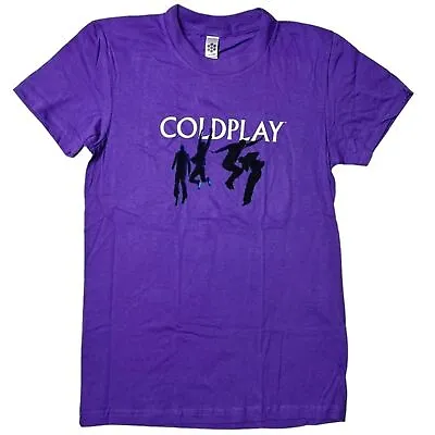 Buy NWOT Coldplay 2005 Twisted Logic Tour Graphic T-Shirt In Purple Women’s Sz S • 17.05£