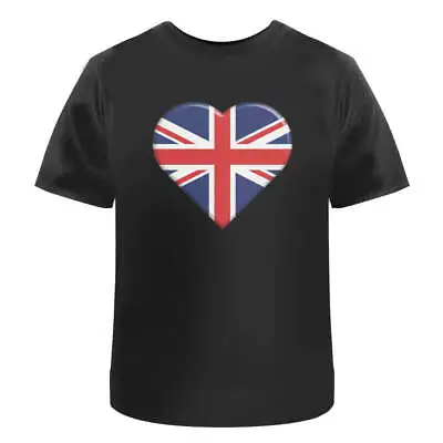 Buy 'United Kingdom Heart' Men's / Women's Cotton T-Shirts (TA034243) • 11.99£