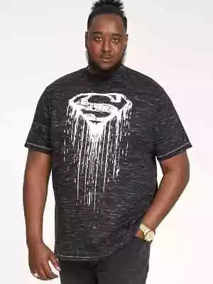 Buy D555 Kingsize Mens Superman Printed Tshirt Official Licensed 2XL-8XL (601407K) • 32.49£