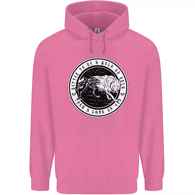 Buy Viking A Wolf Of Odin Than A Lamb Of God Childrens Kids Hoodie • 17.99£