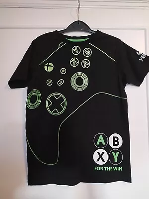 Buy Age 9-10 Black And Green Xbox T-shirt • 3£