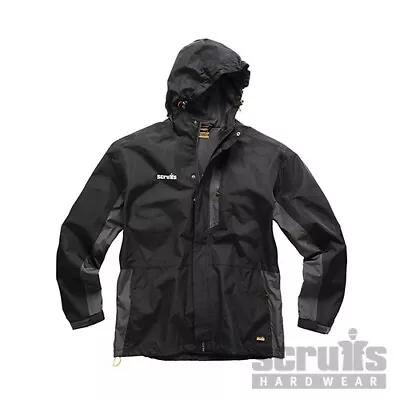Buy Scruffs Medium Worker Jacket Waterproof Rip Stop Fabric Worker Clothing T54857 • 25.99£