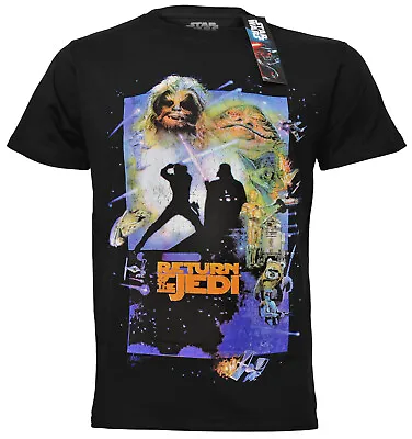 Buy Star Wars T Shirt Return Of The Jedi Poster Official New Original • 13.99£