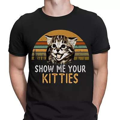 Buy Kitty Cat Animal Lovers Gift Humor Funny Novelty Mens T-Shirts Tee Top #DJV • 9.99£