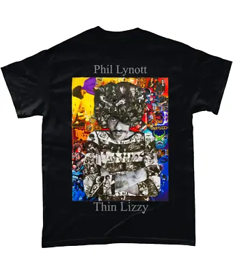 Buy Thin Lizzy Collage Short-Sleeve T-Shirt - Medium • 20£