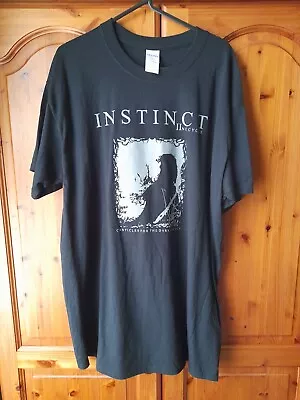 Buy Instinct - Official T Shirt NEW Black L Black Metal (Revenant Marquis Myrrdin) • 7.99£