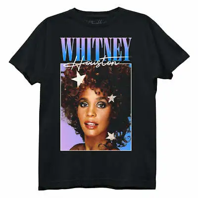 Buy Whitney Houston T-Shirt Tribute To Whitney Stars Boyfriend-Style Tee S M L XL • 29.62£