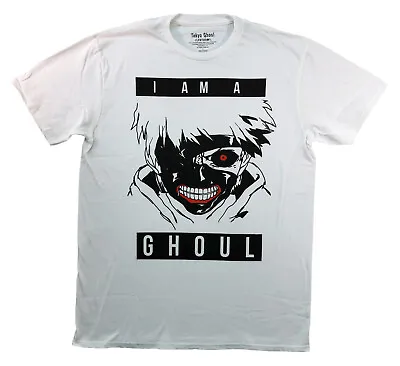 Buy Tokyo Ghoul Ken Kaneki I Am A Ghoul Adult T-Shirt • 37.04£