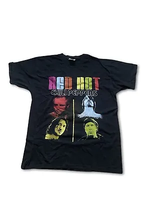 Buy Vintage Red Hot Chilli Peppers Band T Shirt Rock  • 34£