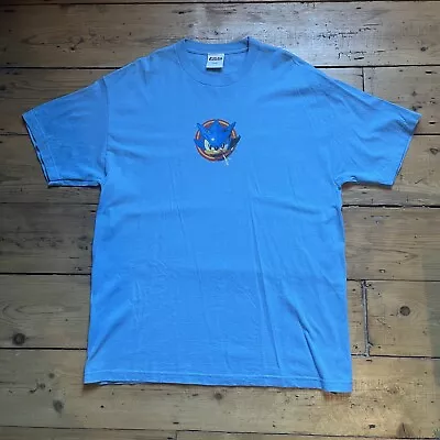 Buy Scum Ratboy Sonic T Shirt XL Blue • 18£