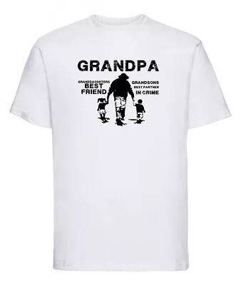 Buy Grandpa Best Friend Novelty Gift Idea Unisex Adult T Shirt • 14.99£