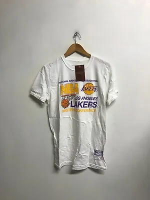 Buy Los Angeles Lakers T-Shirt Men's Mitchell&Ness NBA Graphic T-Shirt - M - NWD • 11.99£