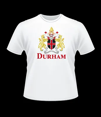 Buy Durham Teeside Cathedral Castle Coat Of ArmsT Shirt XS S M L XL XXL XXXL • 11.99£
