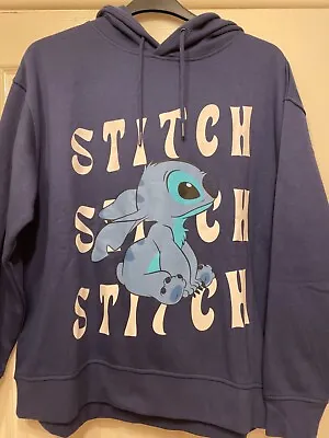 Buy Disney Lilo & Stitch Ladies Hoodie Sweatshirt XL 18/20 New Primark • 21.95£