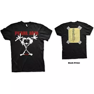 Buy Pearl Jam Unisex T-Shirt: Stickman (Back Print) OFFICIAL NEW  • 19.60£