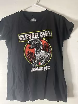 Buy Jurassic Park Clever Girl Womens T Shirt Kids Large • 10.72£