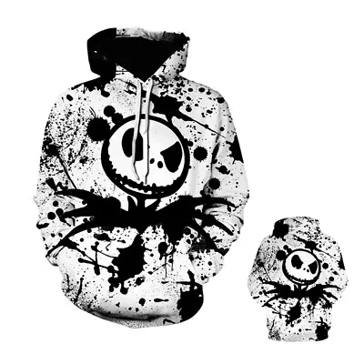 Buy Horror Skull Graphic 3D Unisex Women Men Hoodies Sweatshirt Pullover Jumper Tops • 16.69£