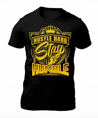Buy Hustle Hard Crown Logo - Stay Humble Fist - Men's T-Shirt - Women's T-Shirt • 12.44£