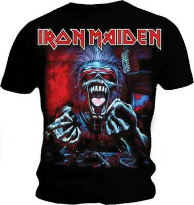 Buy Official Iron Maiden T Shirt Eddie A Real Dead One Black Classic Rock Metal Band • 16.28£