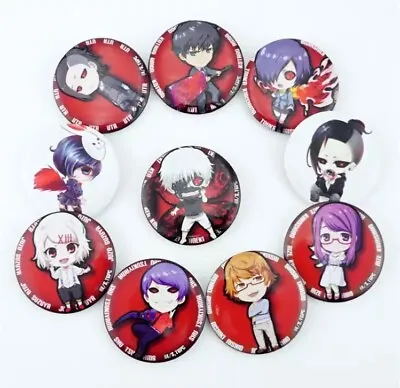 Buy Tokyo Ghoul Button Set, 10 Piece! Anime Merch, Ken,  • 10.39£