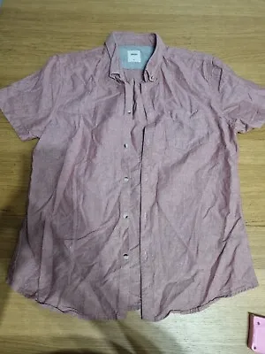 Buy Burton Menswear Size XL Pale Red Shirt • 5£