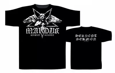 Buy Marduk Serpent Sermon Tshirt Size Large Rock Metal Thrash Death Punk • 12£