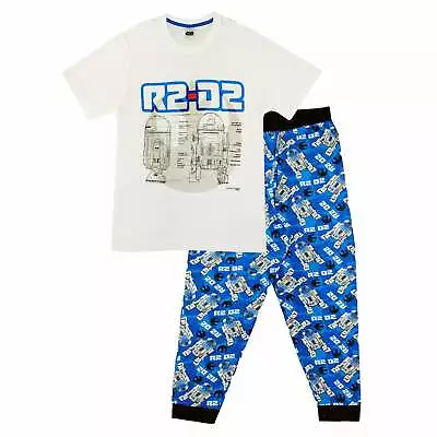 Buy Mens Star Wars Pyjamas Loungewear Set - R2D2 • 16.95£