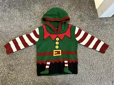 Buy Next Christmas Jumper Elf Fun 18-24 Months Preowned Used 1 1/2 - 2 Years • 10.99£